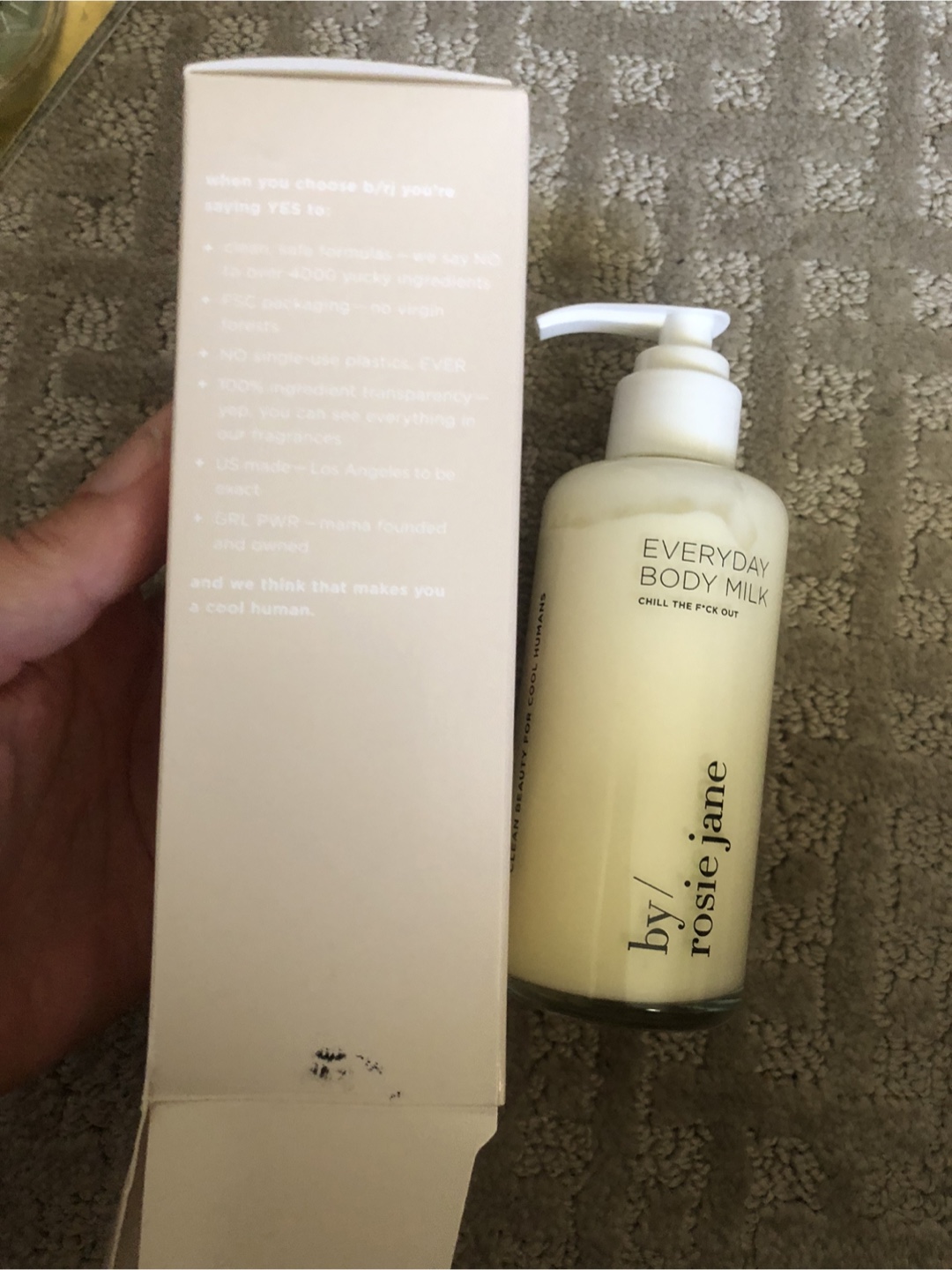 by/ rosie jane Everyday Body Milk in CHILL 5oz - photo 2
