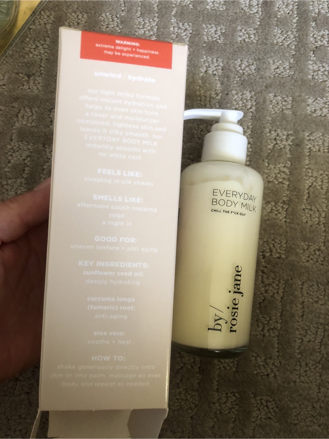 by/ rosie jane Everyday Body Milk in CHILL 5oz - photo 3
