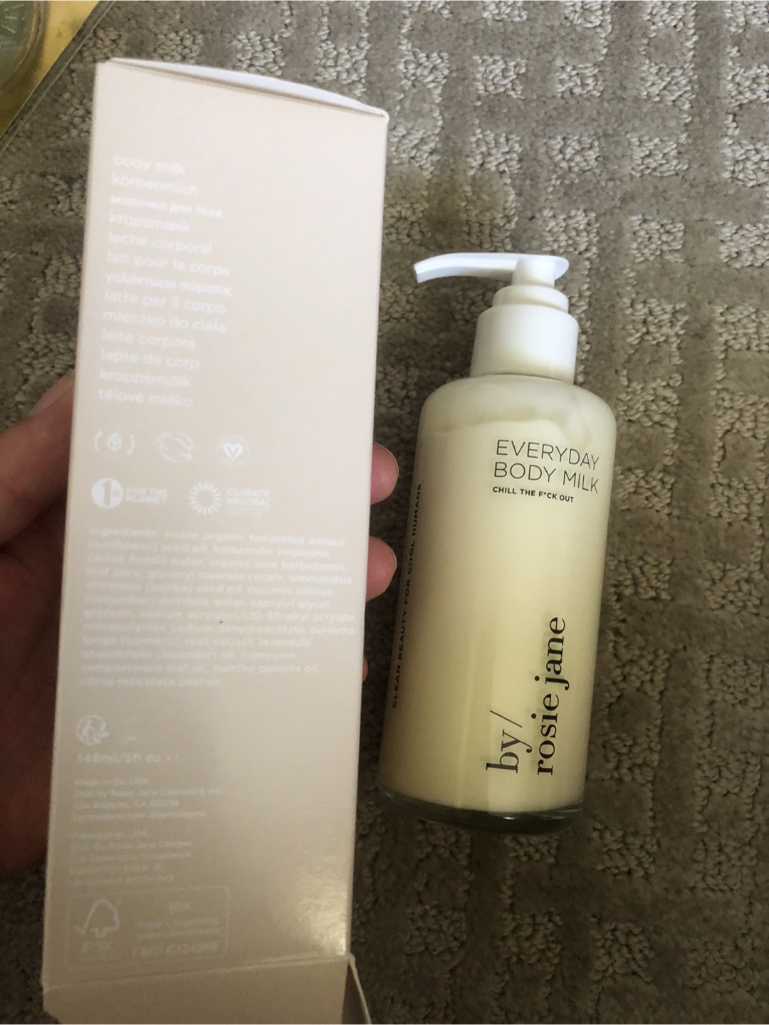 by/ rosie jane Everyday Body Milk in CHILL 5oz - photo 4