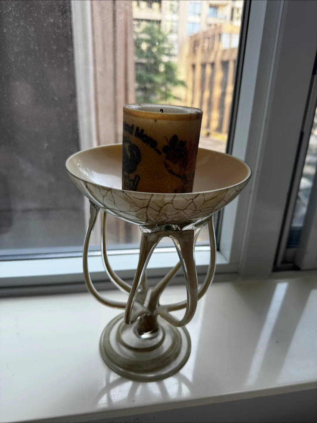Candle holder with candle thumbnail