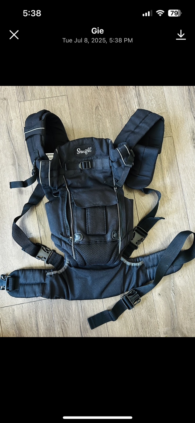Snugli Baby Carrier - Black