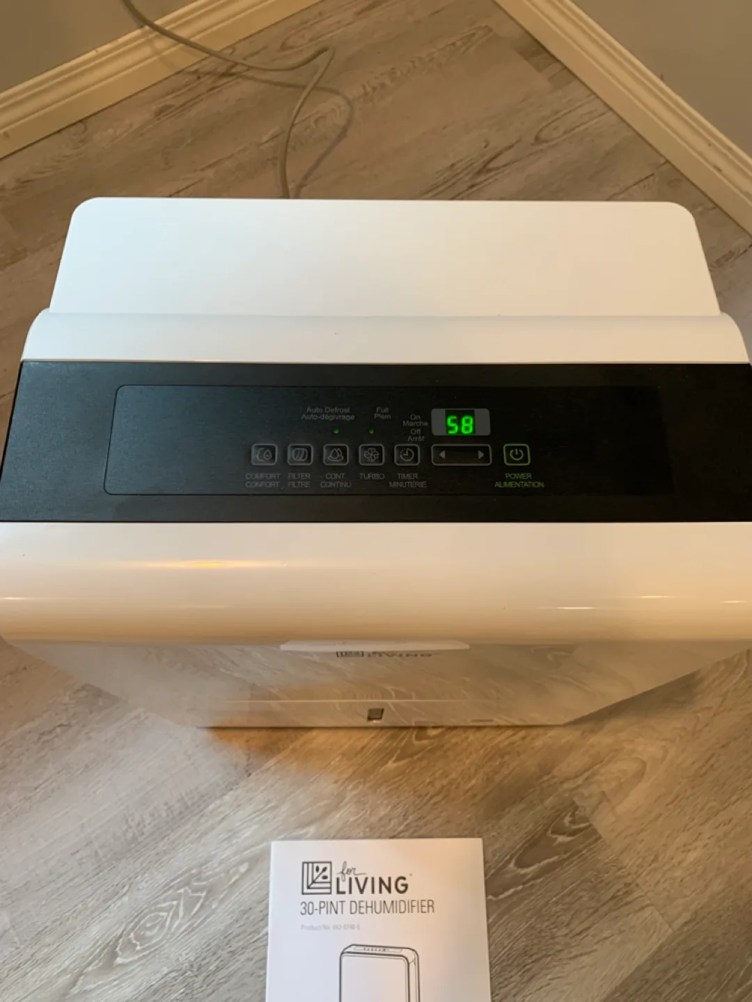 For Living 30-Pint Dehumidifier image indicator(4)