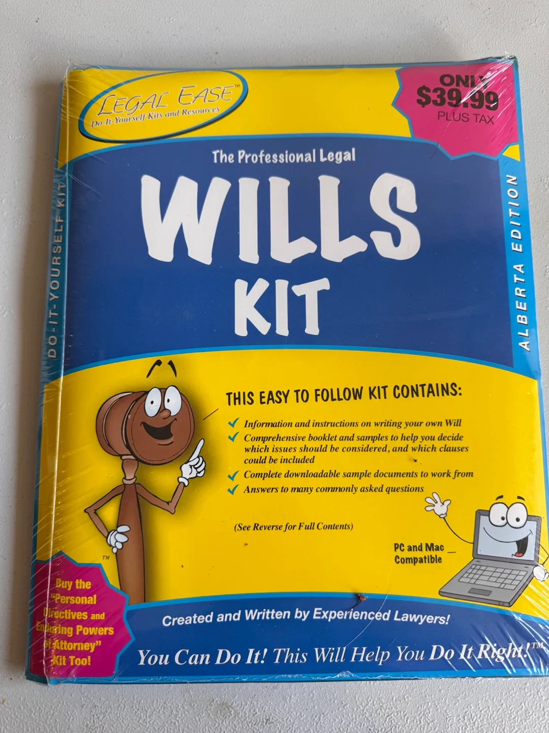 🇨🇦New Legal Ease Wills Kit - Alberta Edition thumbnail