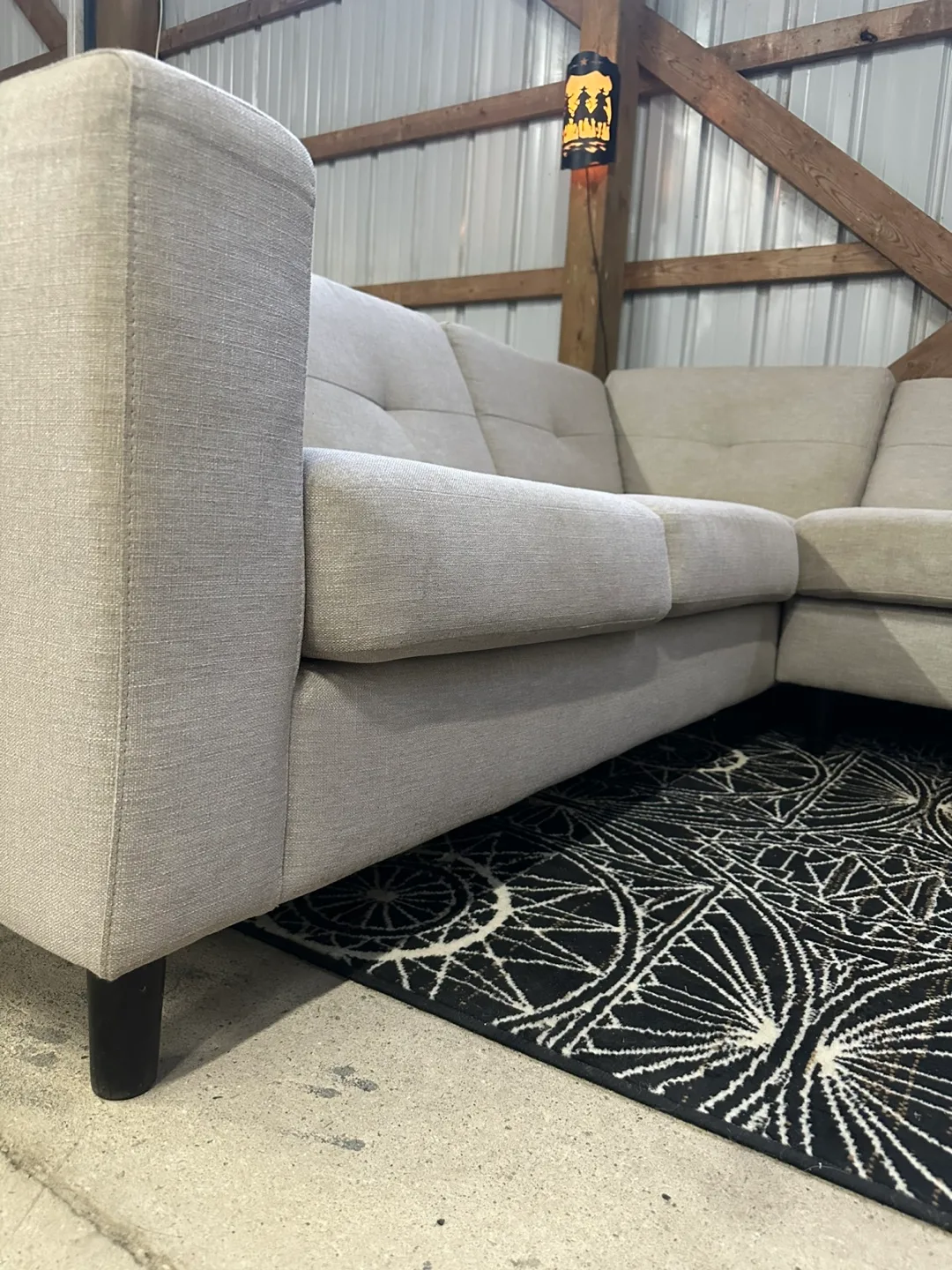 EQ3 Modern Sectional in Grey. image indicator(7)