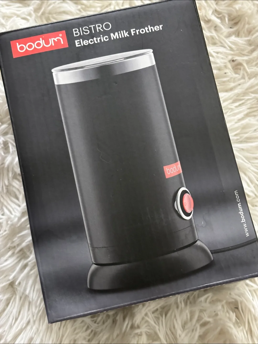 Bodum Bistro Electric Milk Frother - Black thumbnail