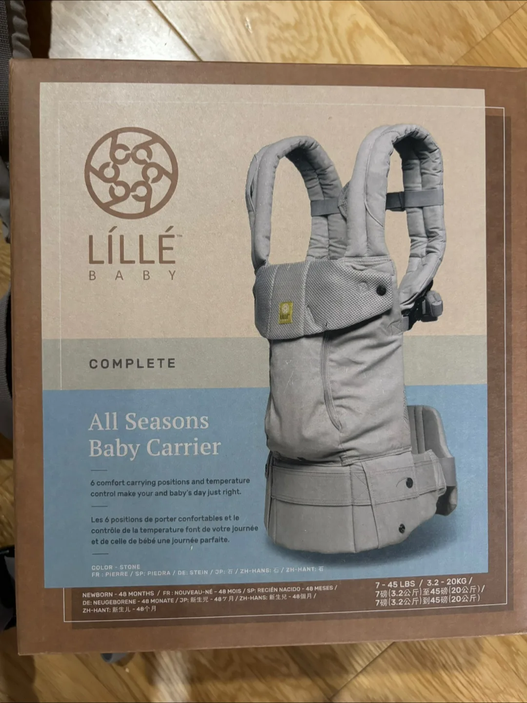 LILLEbaby Complete All Seasons Baby Carrier - Stone thumbnail