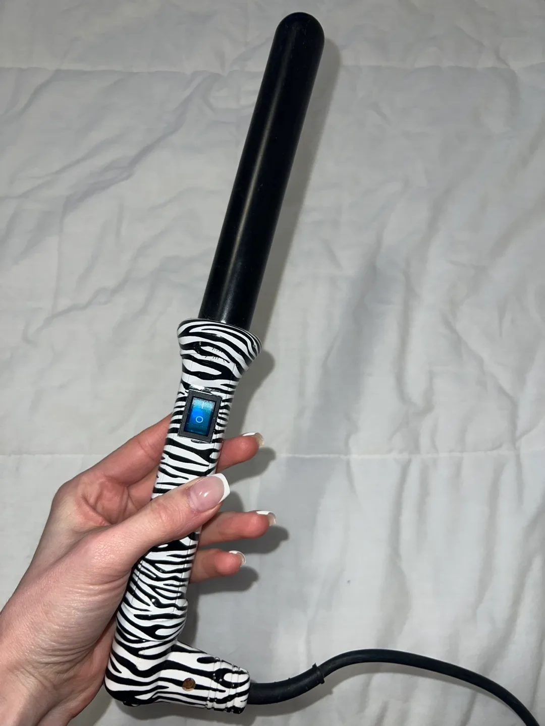 Hair Curling Wand - Zebra Print thumbnail
