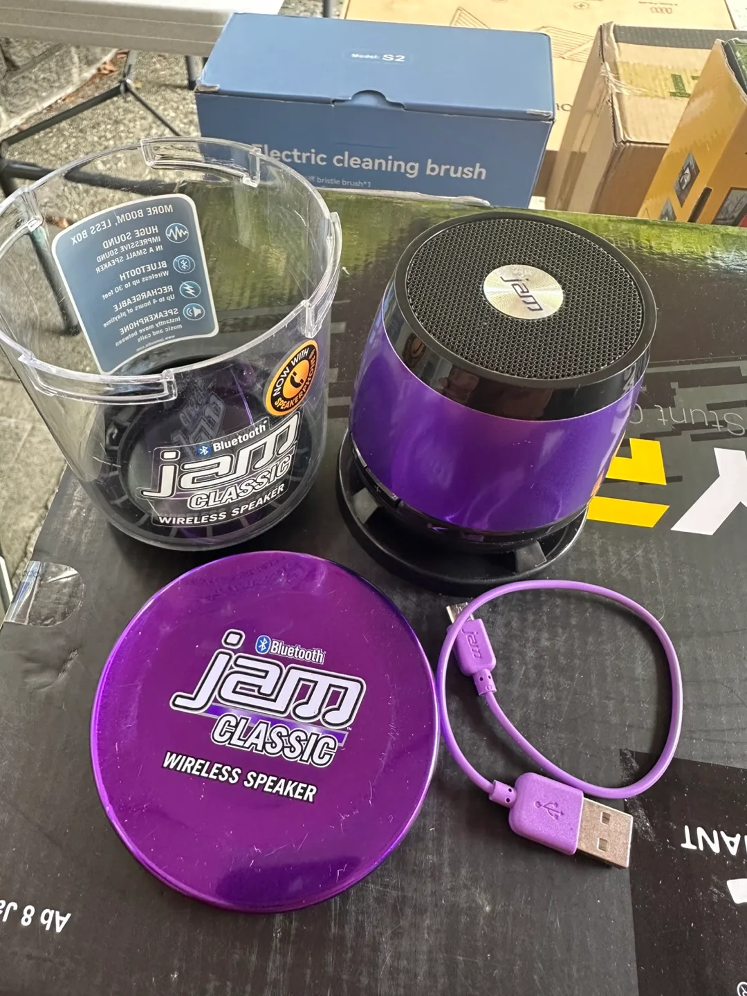 Jam Classic Purple Wireless Speaker image indicator(2)