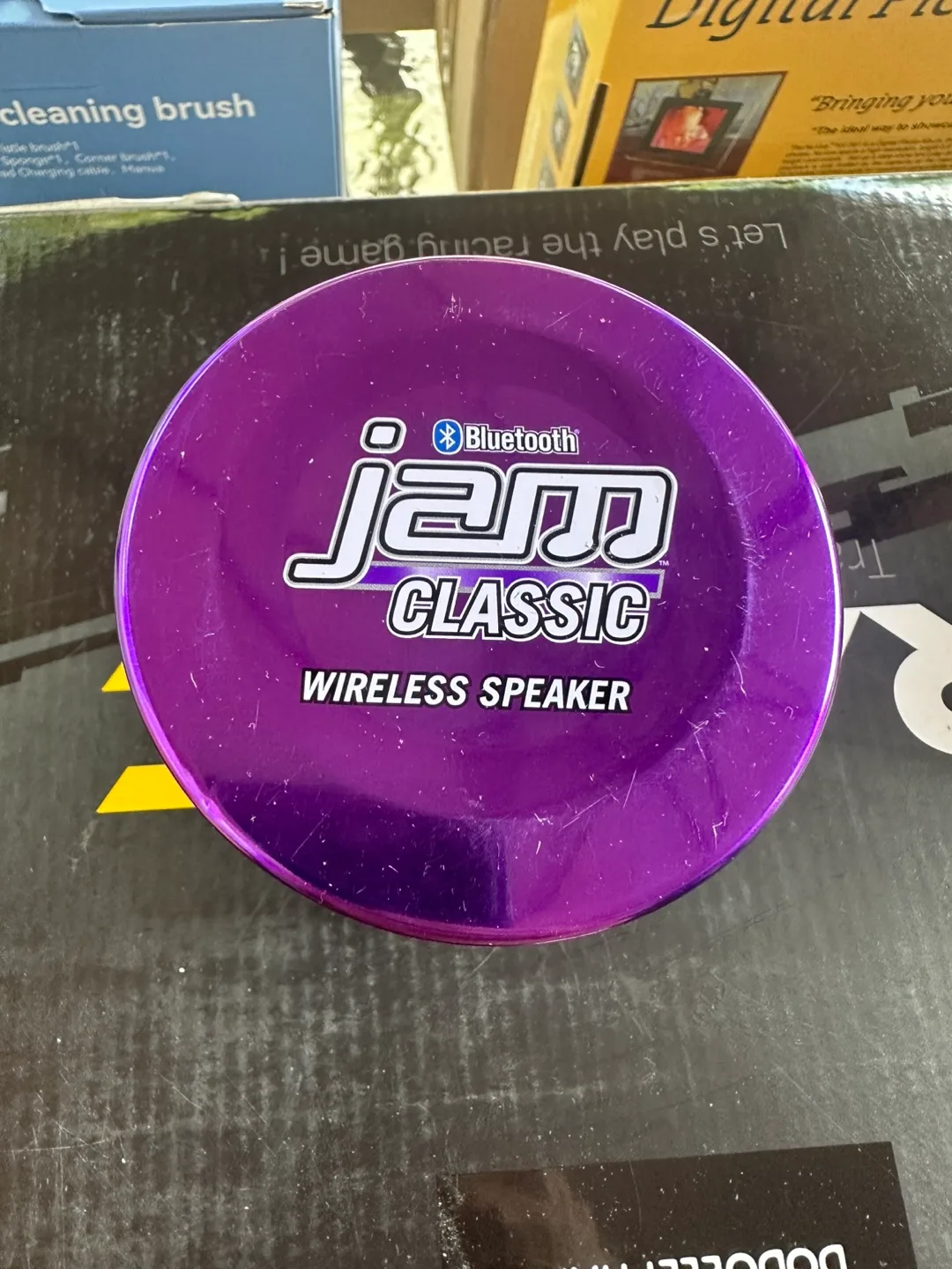 Jam Classic Purple Wireless Speaker thumbnail