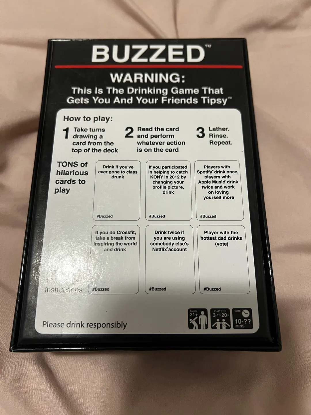 BUZZED - Drinking Card Game image indicator(2)