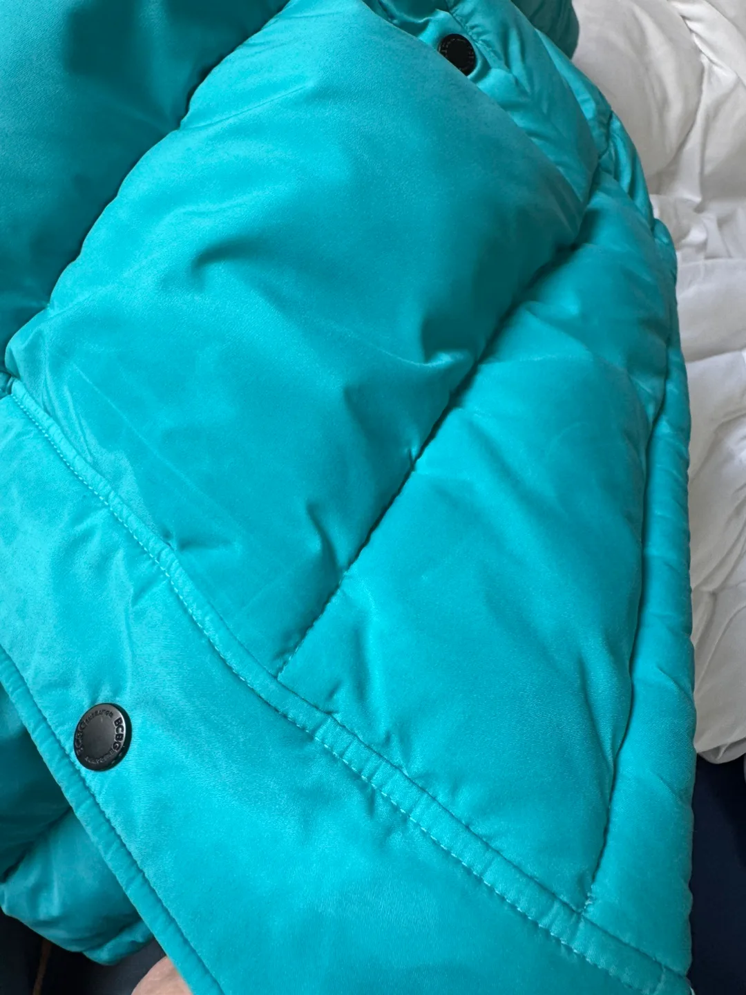 Turquoise Puffer Jacket - Same Day Availability image indicator(4)