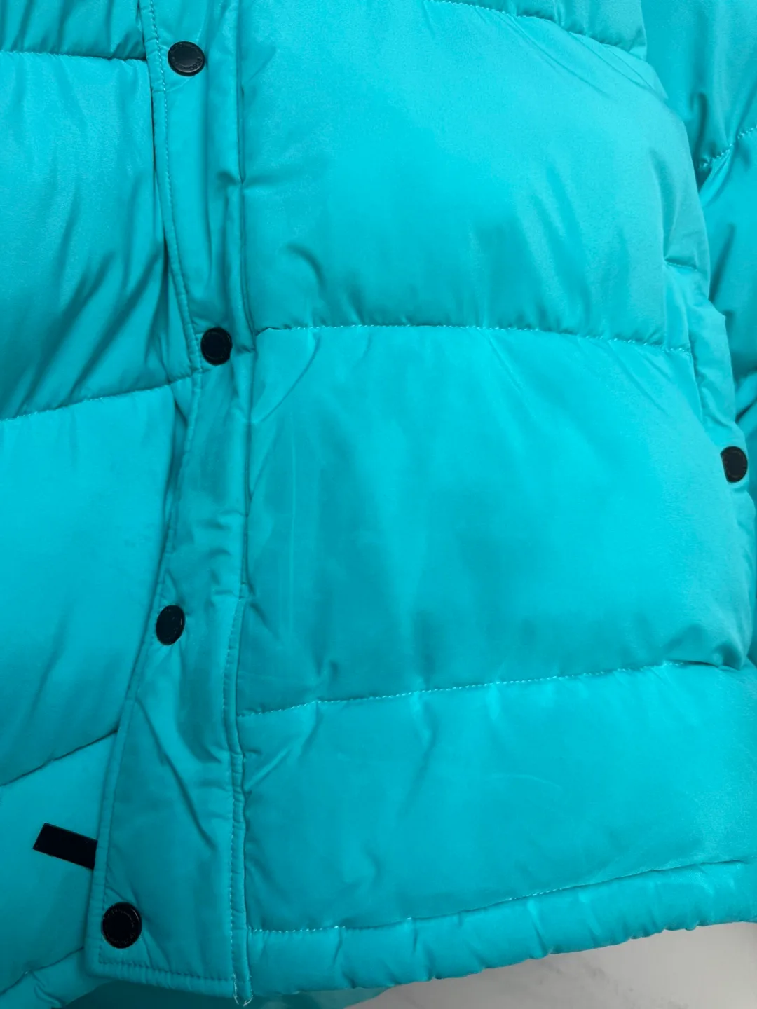 Turquoise Puffer Jacket - Same Day Availability image indicator(3)