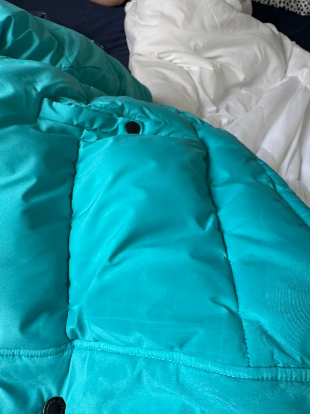 Turquoise Puffer Jacket - Same Day Availability image indicator(5)
