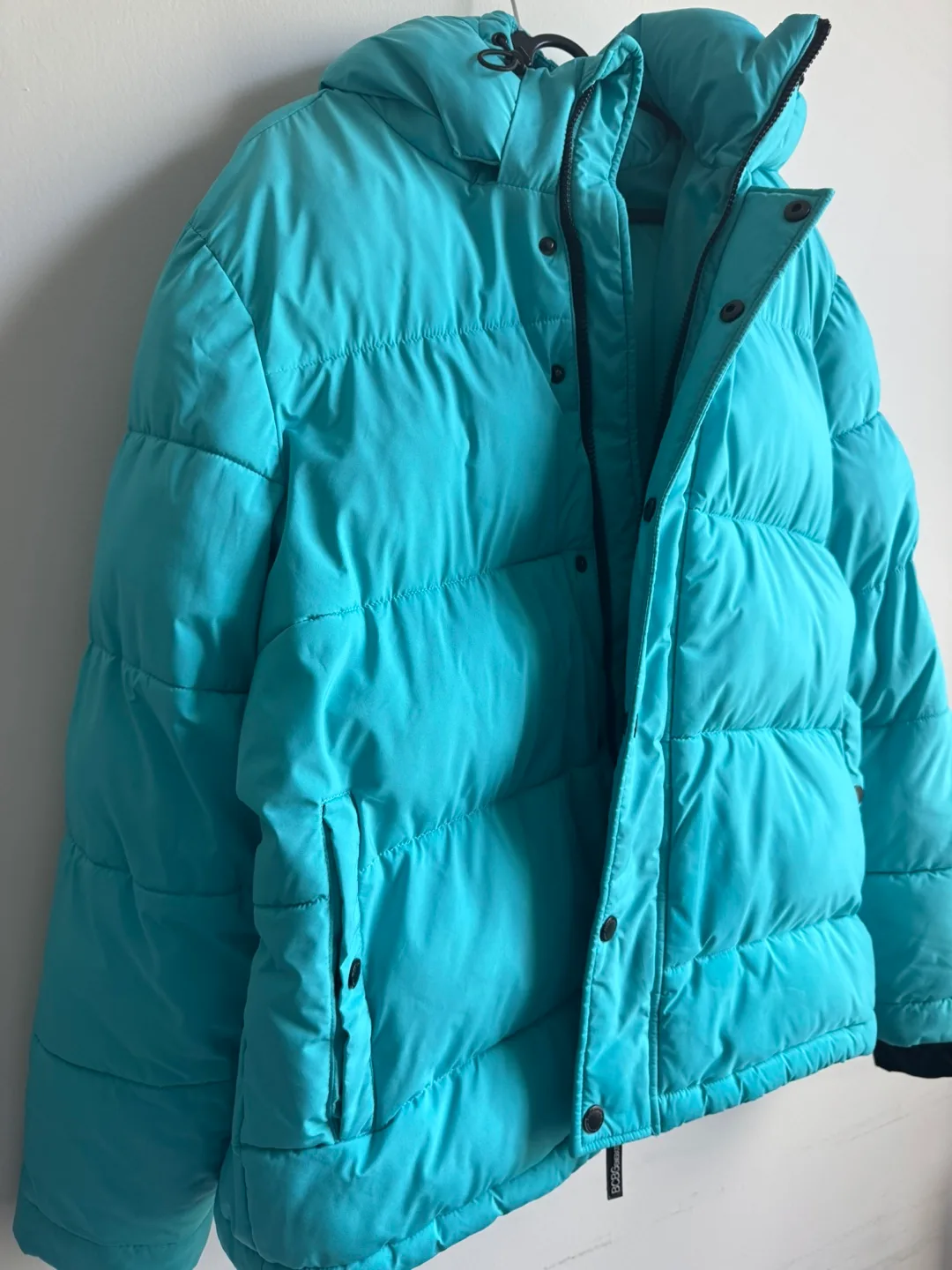 Turquoise Puffer Jacket - Same Day Availability thumbnail