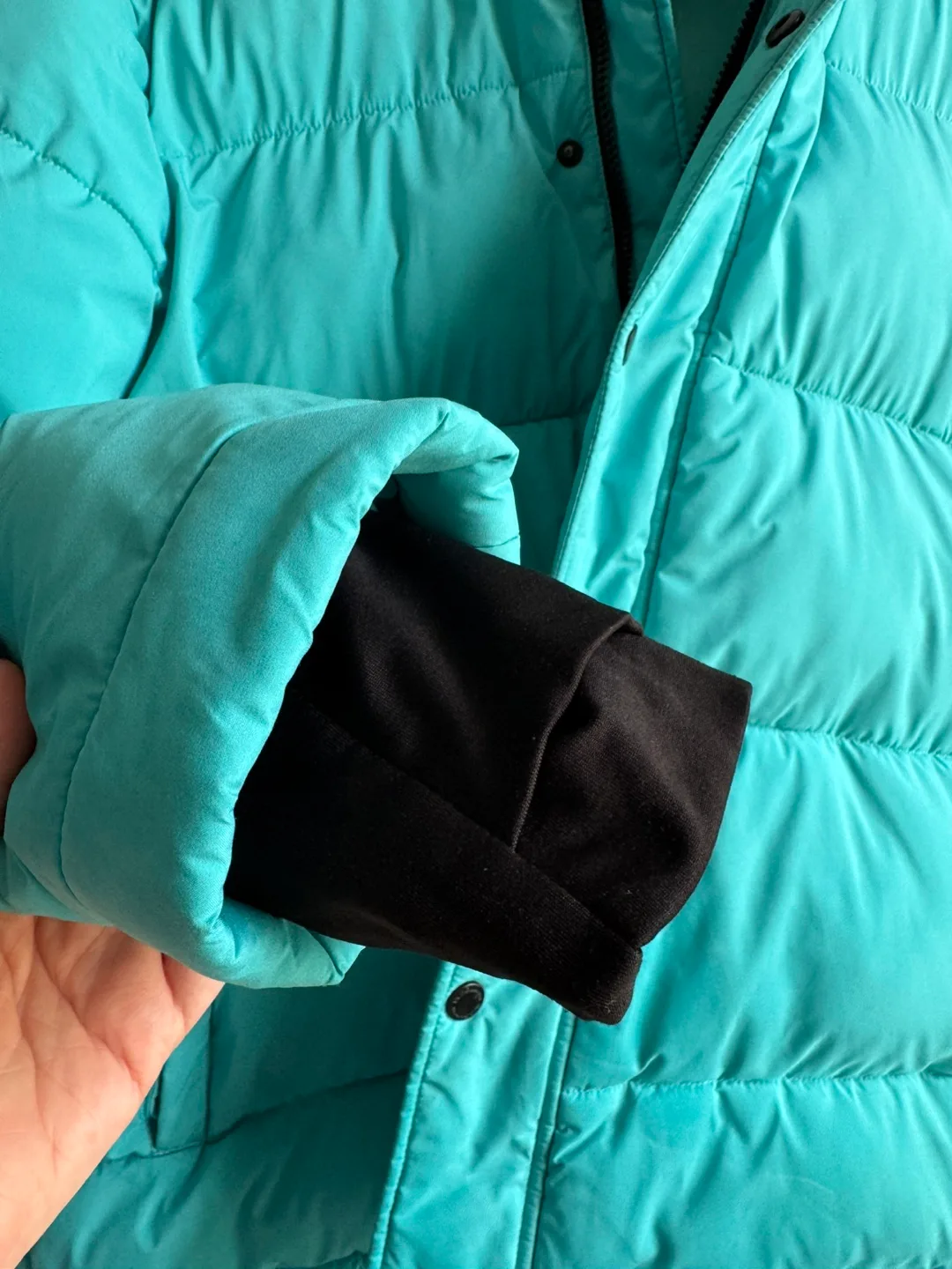 Turquoise Puffer Jacket - Same Day Availability image indicator(9)