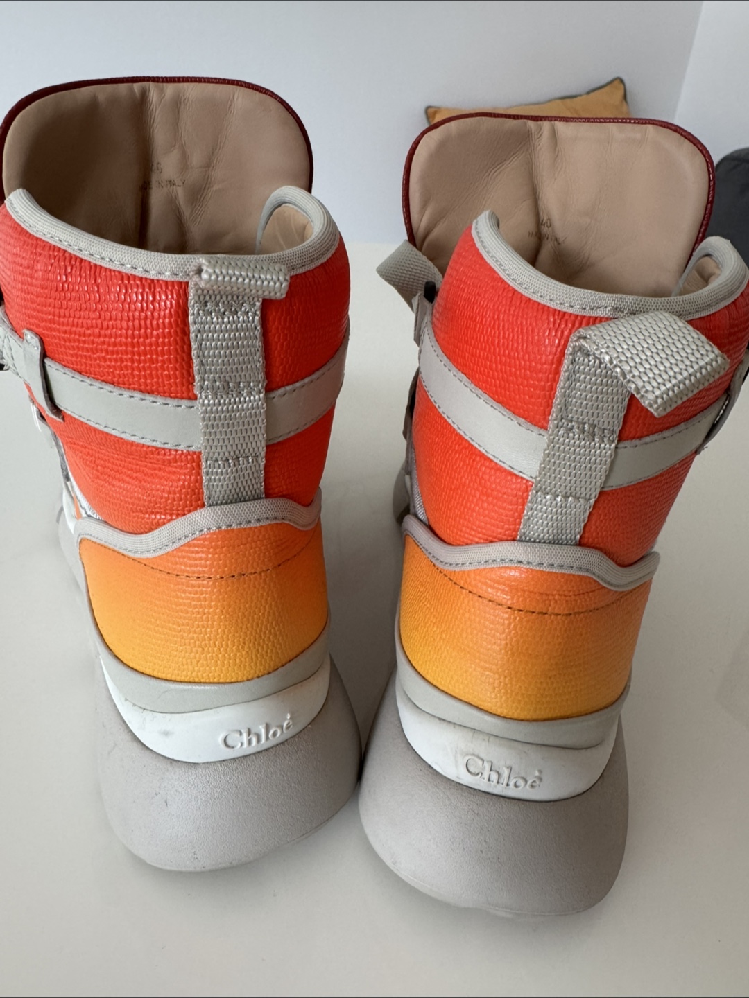 Chloé High-Top Sneakers - Size 40 - photo 2
