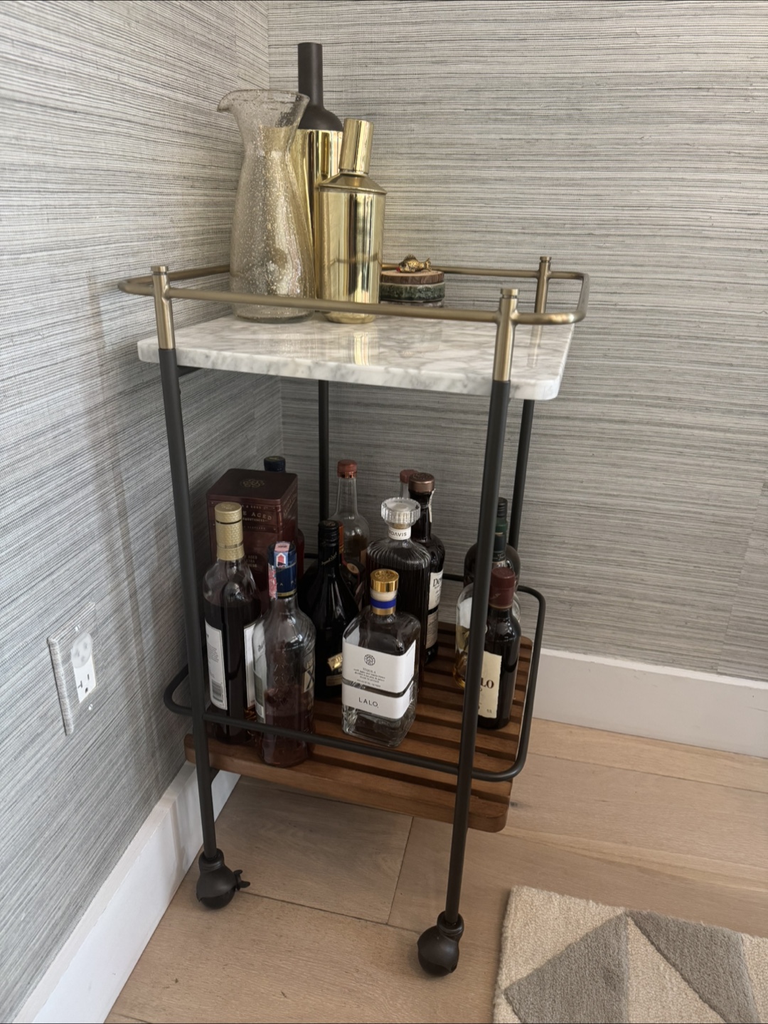 West Elm Bar Cart