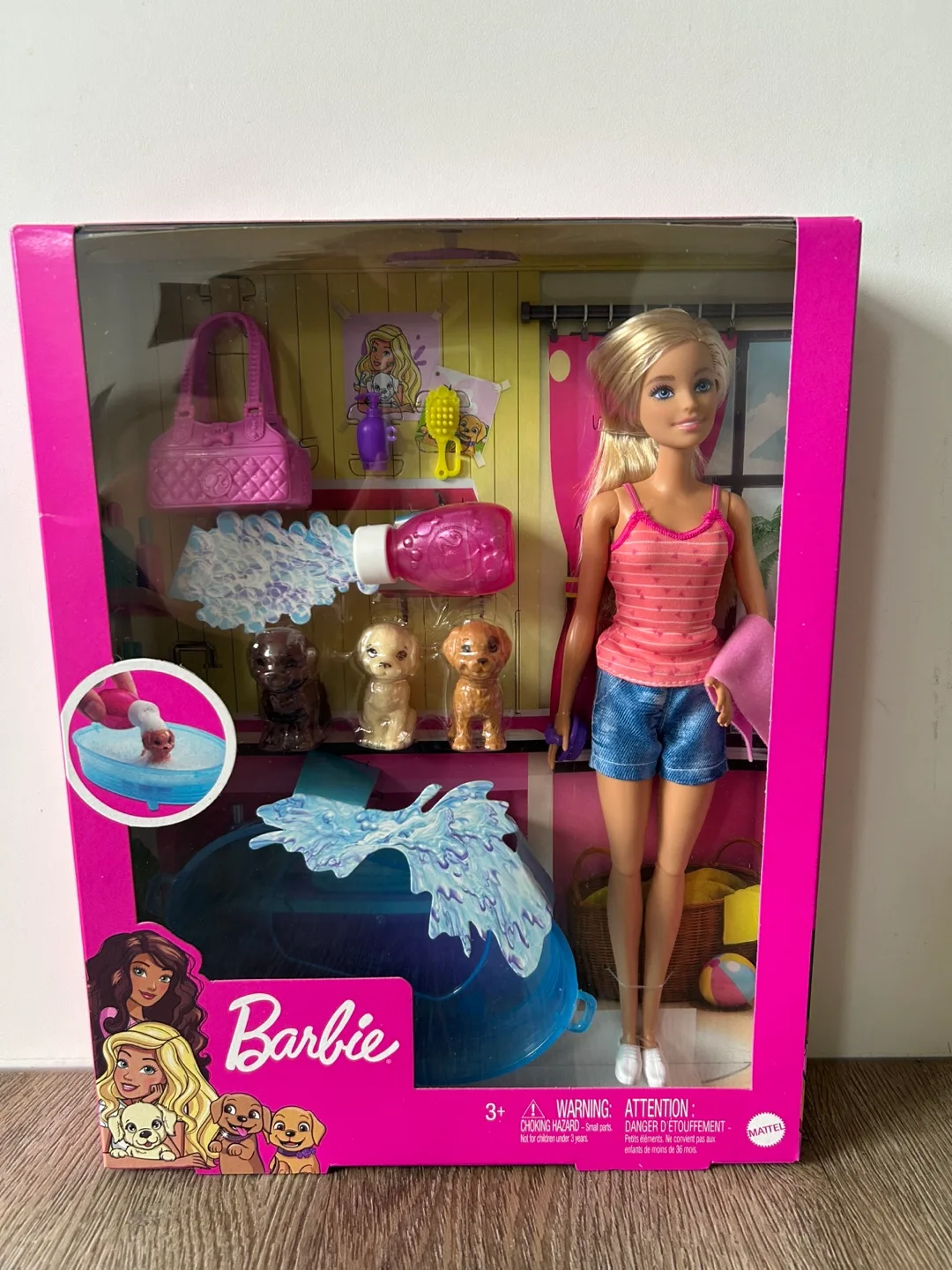 New Barbie Wash & care pet spa playset 🇨🇦 thumbnail