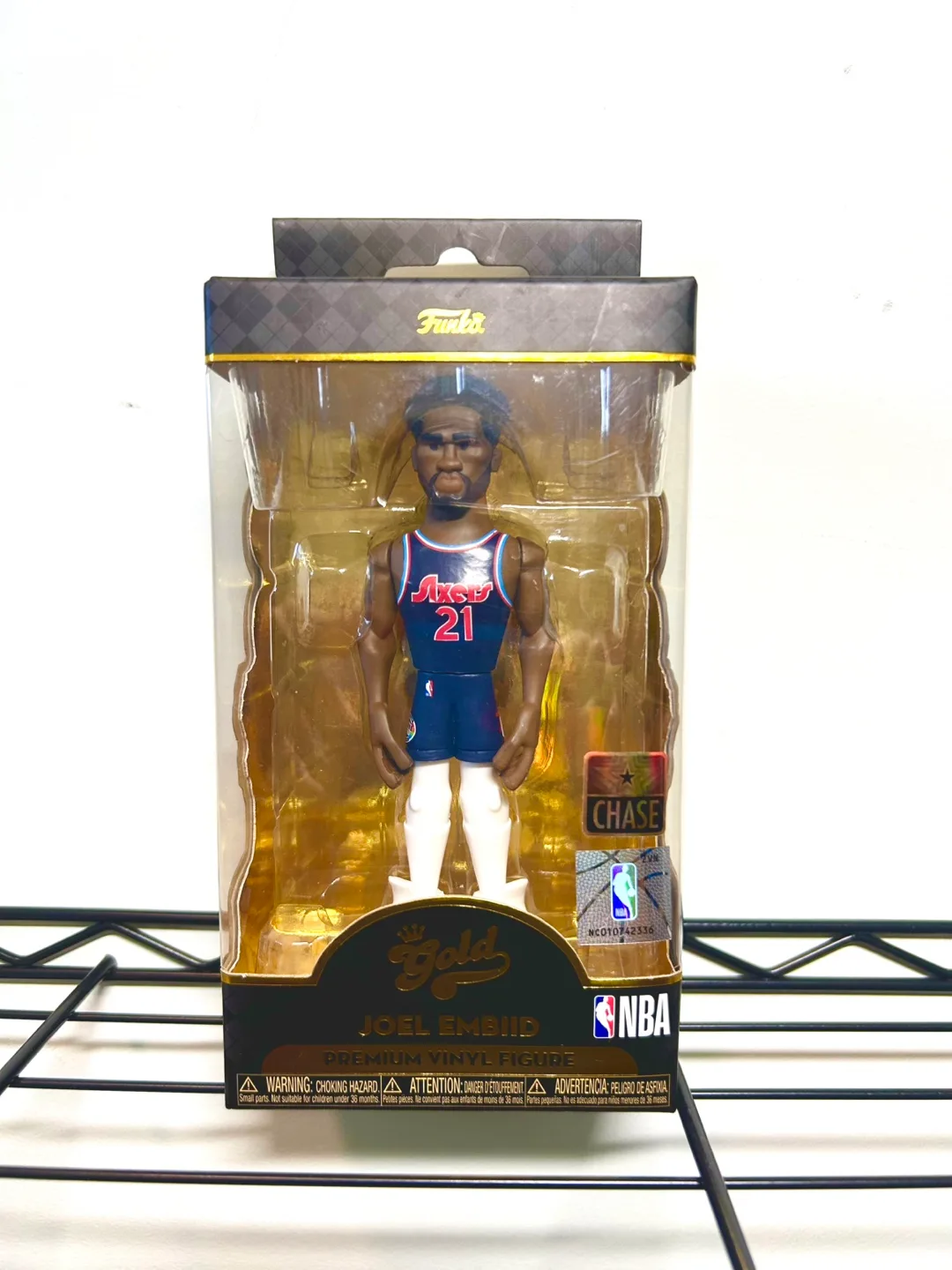 Funko Gold NBA 76ers Joel Embiid thumbnail