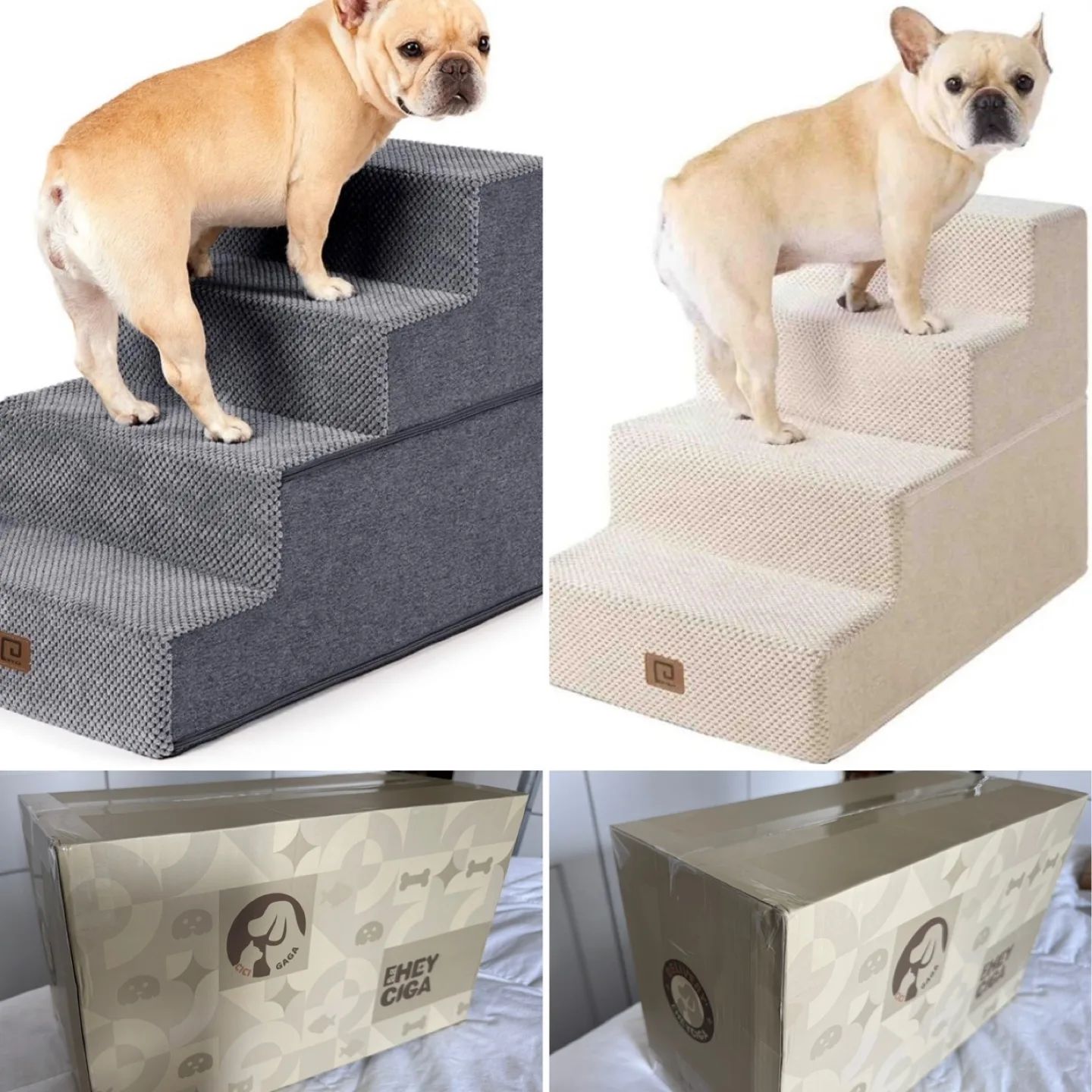 2 Brand New 18” High Dog Stair - Brand New Sealed $25each thumbnail