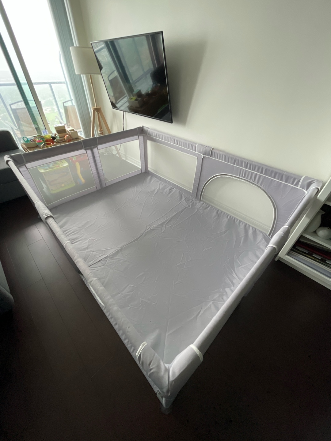 Baby Playpen - Grey - photo 2