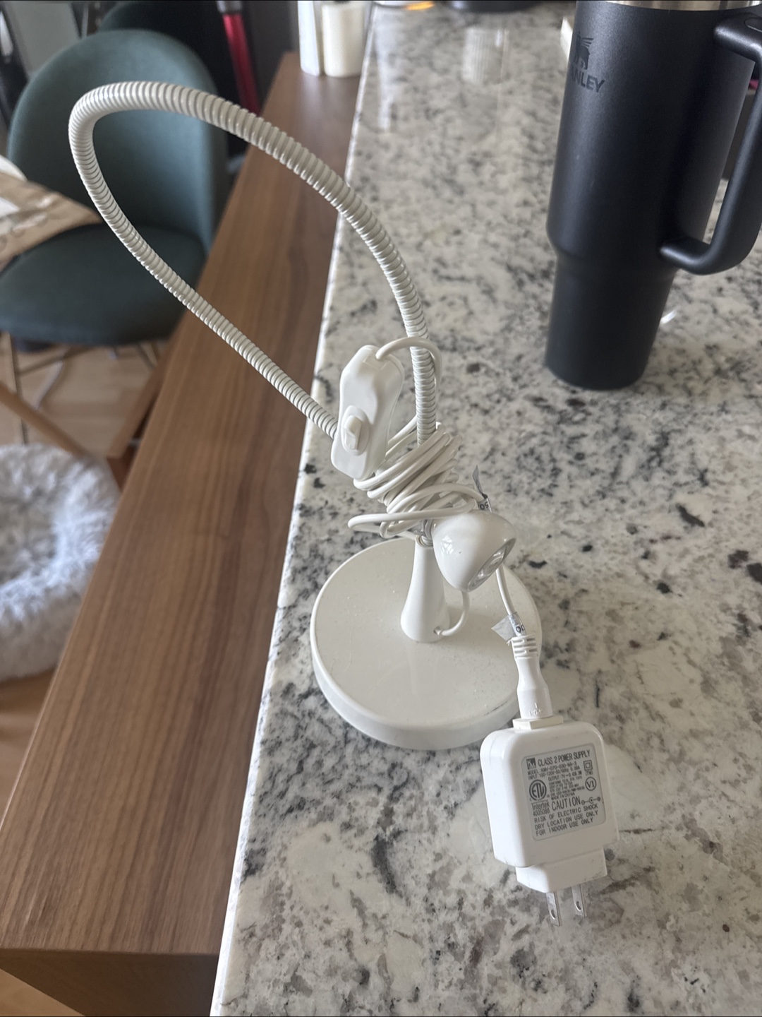 White OttLite LED Desk Lamp