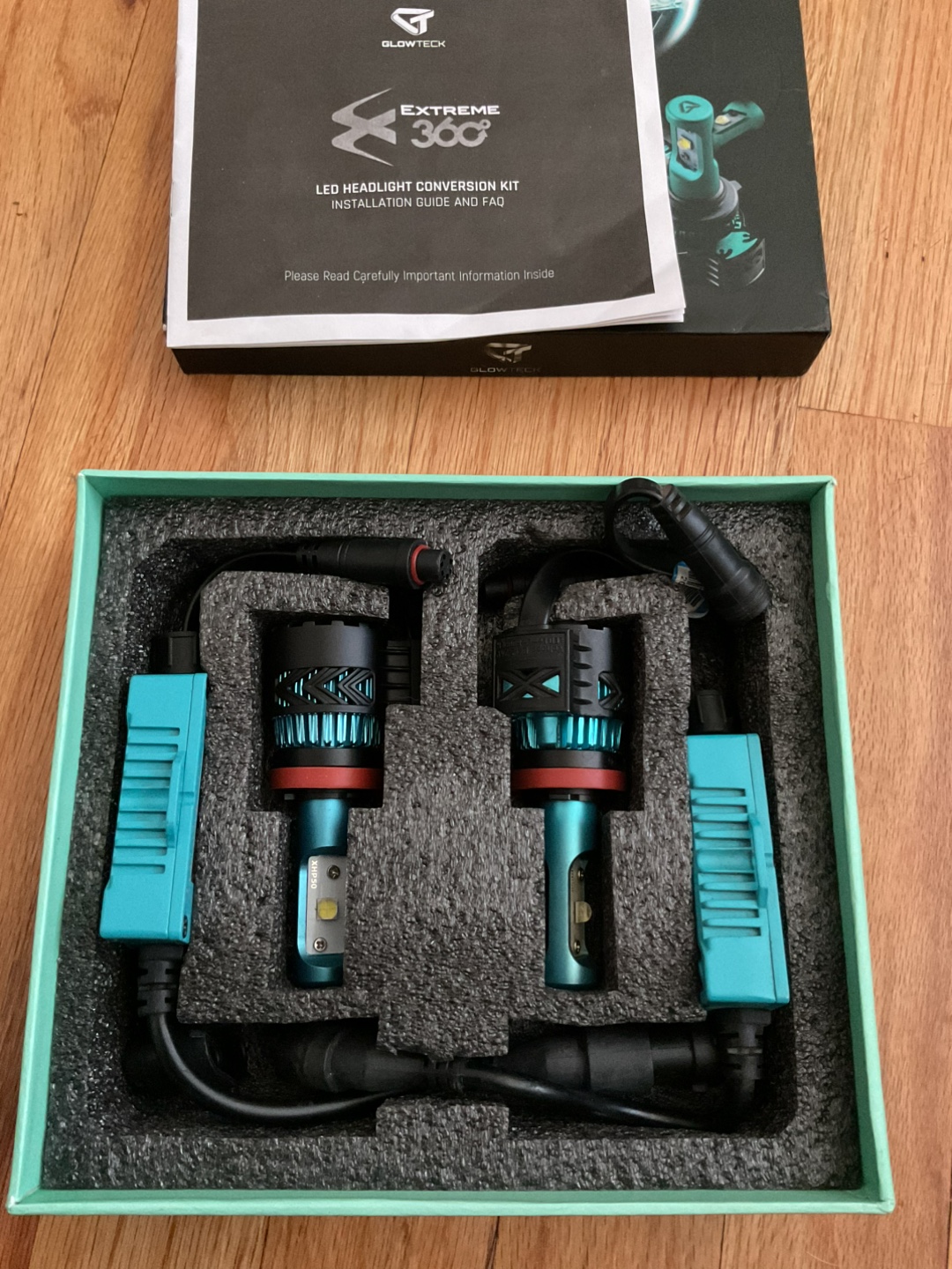 New Glowteck Extreme 360 LED Headlight Kit H11 - photo 3