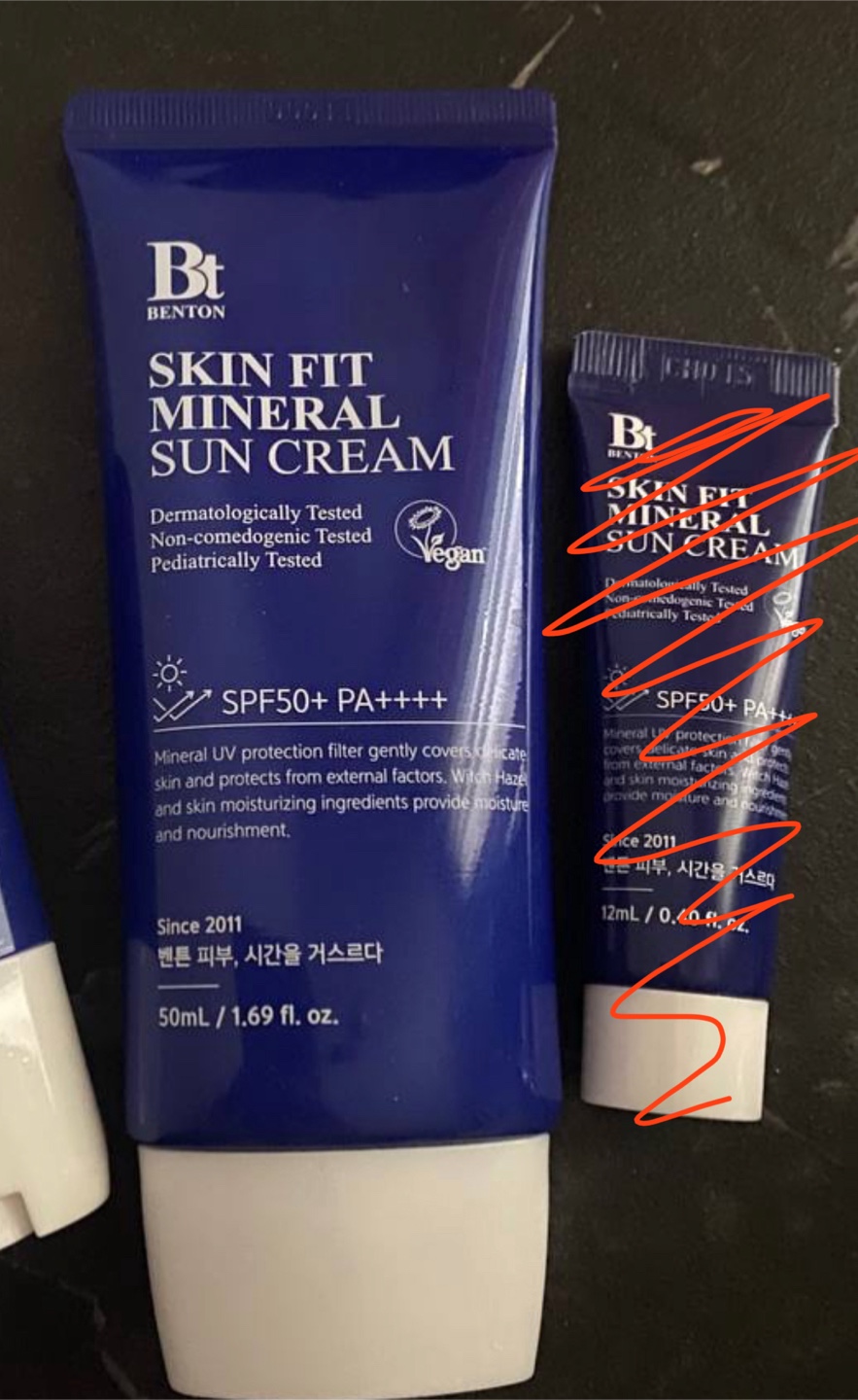 Benton Skin Fit Mineral Sun Cream SPF50