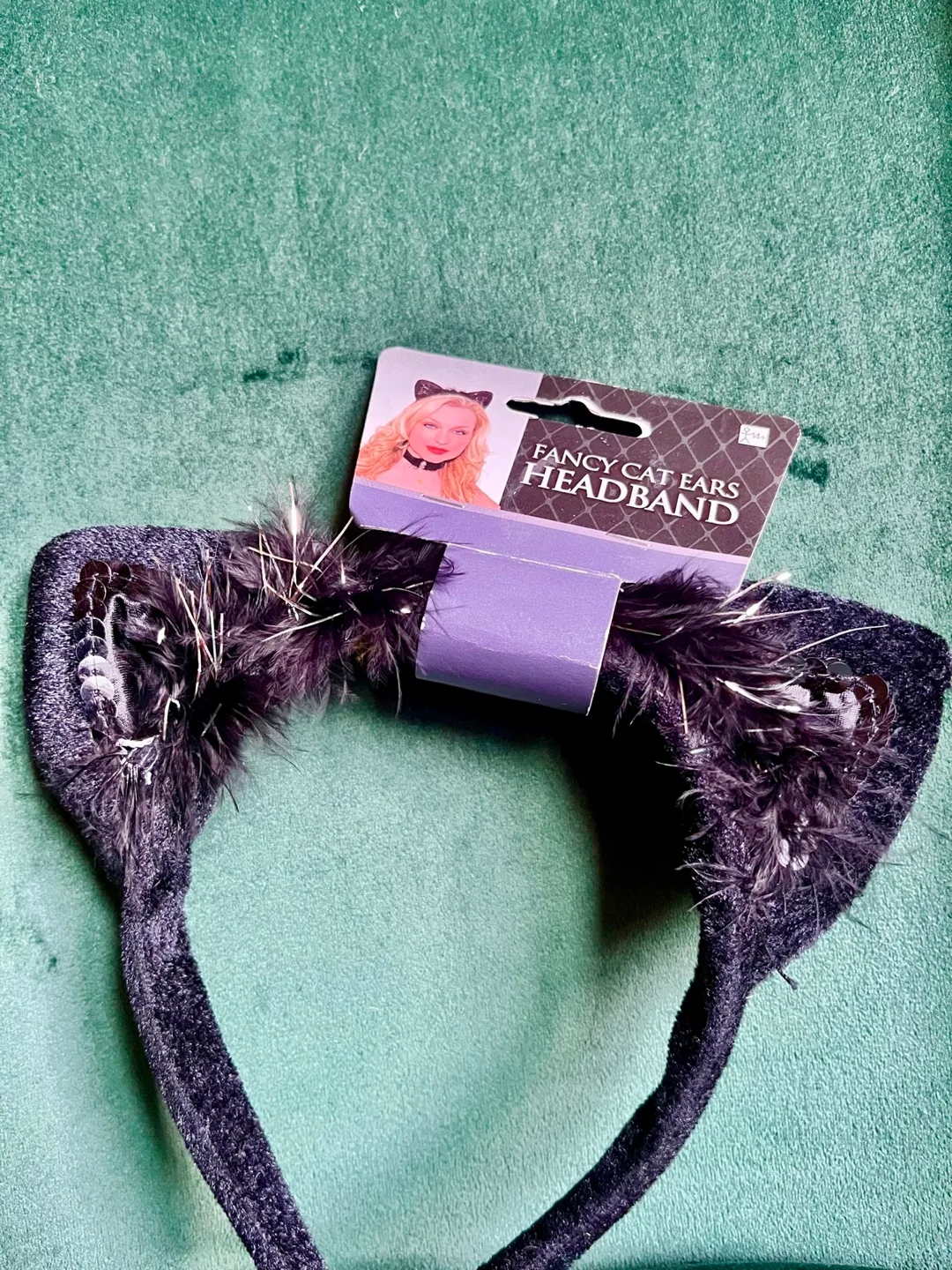 Fancy Cat Ears Headband - New thumbnail