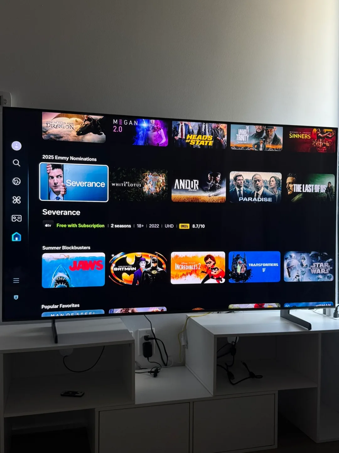 Samsung 65" 4K UHD HDR QLED Smart TV - 2023 - Titan Grey thumbnail