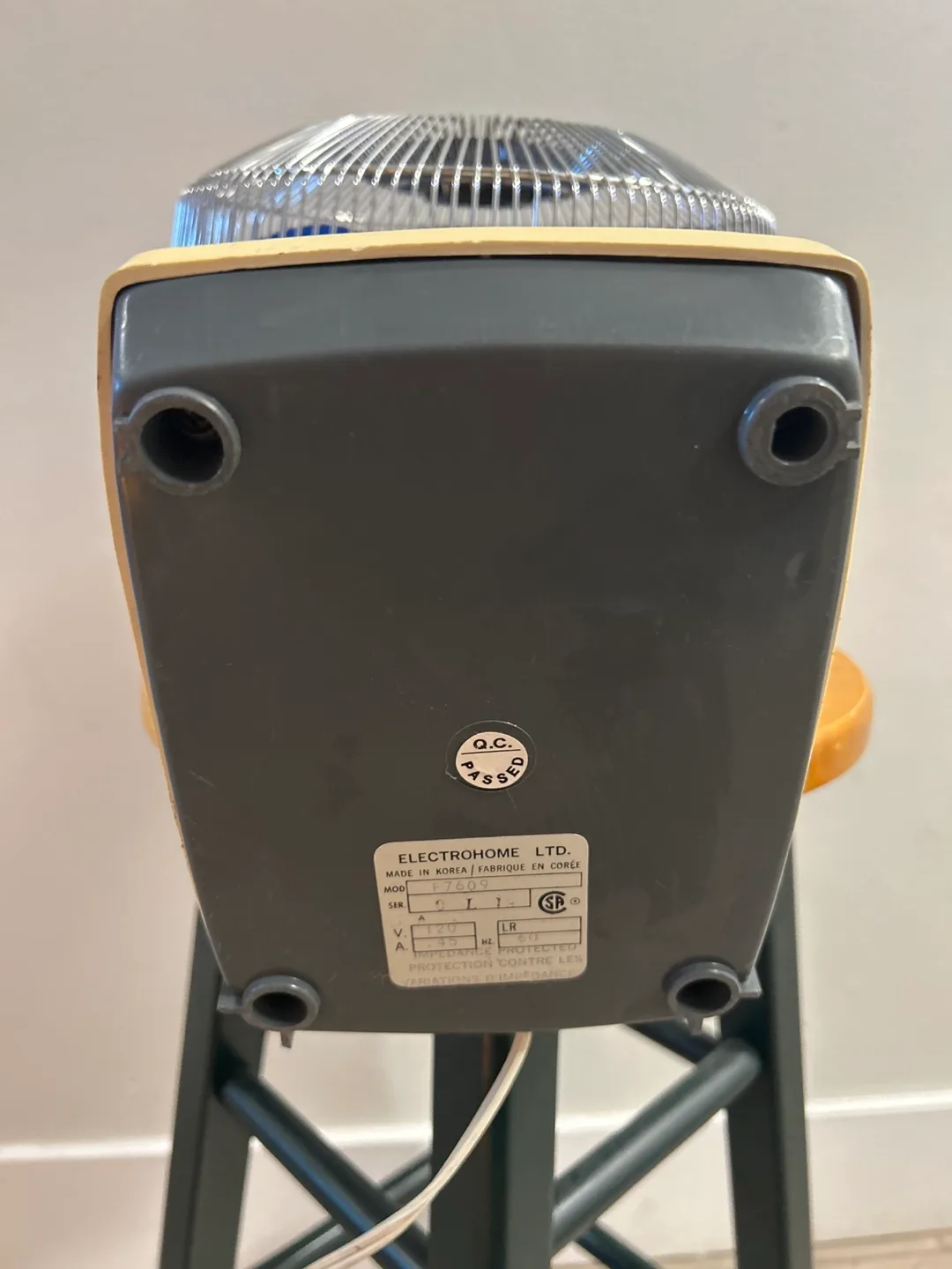 Electrohome Vintage Fan image indicator(5)