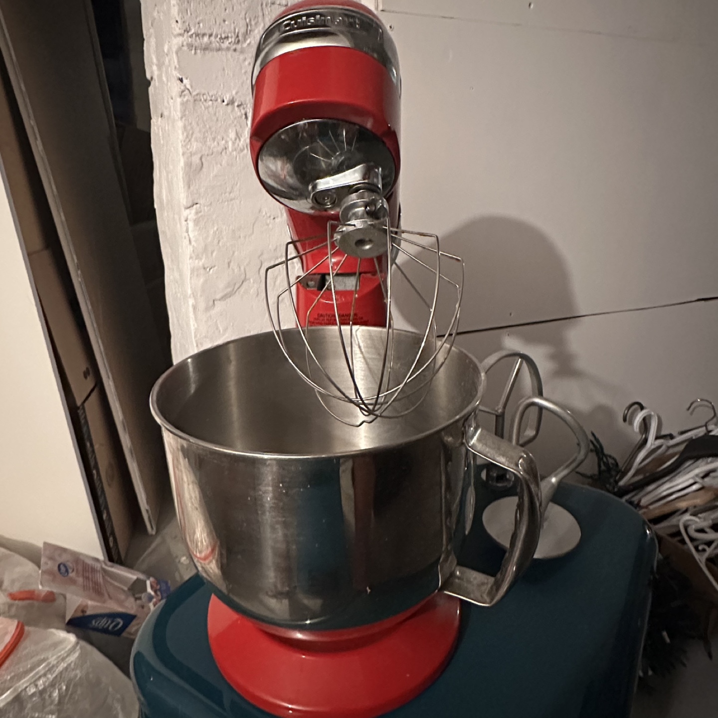 Red KitchenAid Stand Mixer - photo 2