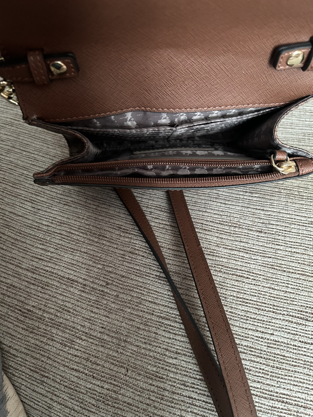 Karl Lagerfeld Brown Crossbody Bag - photo 3