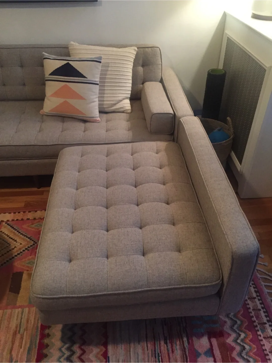 Gus Modern Tufted Sectional Sofa $450 thumbnail