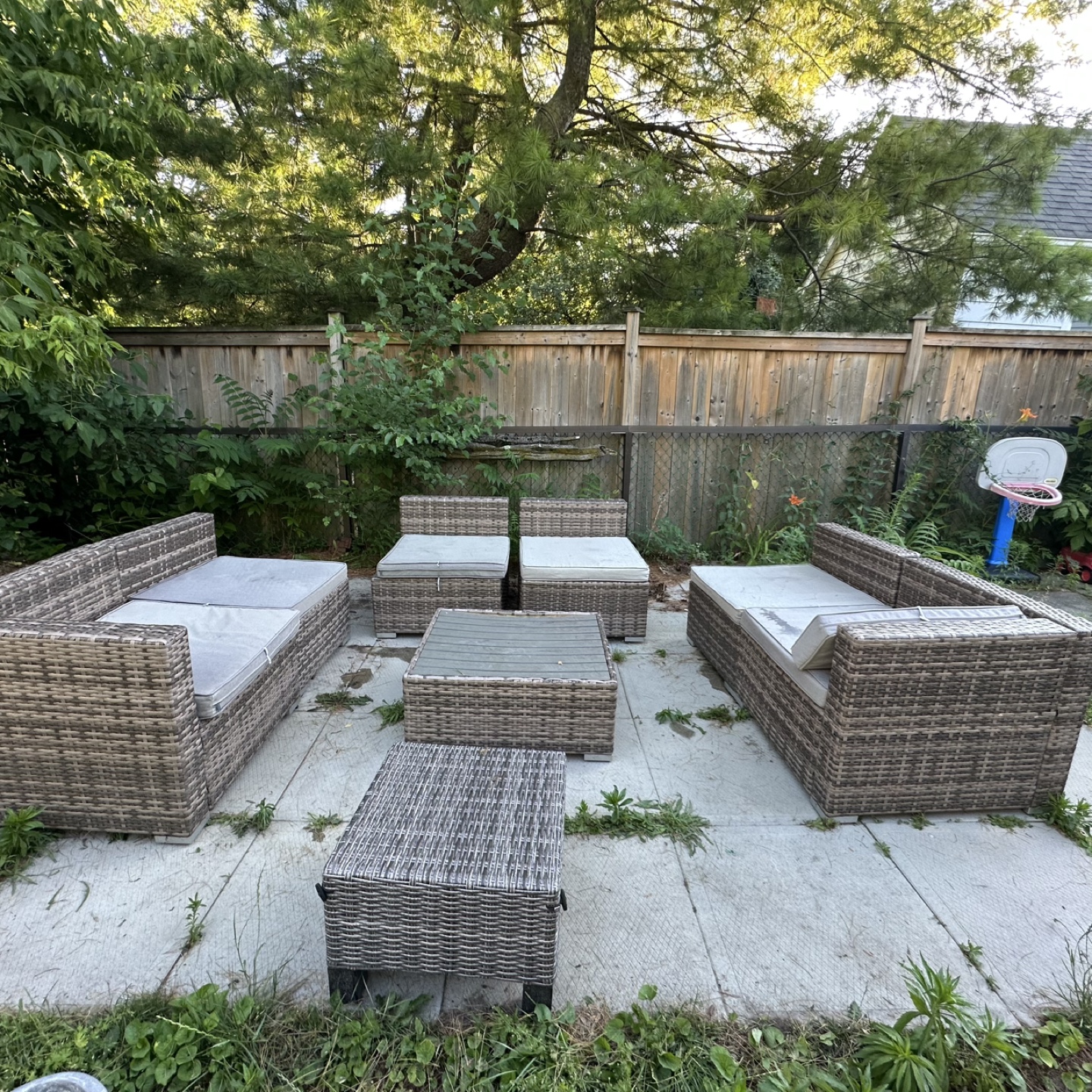 Wicker Outdoor Patio Furniture Set - photo 3
