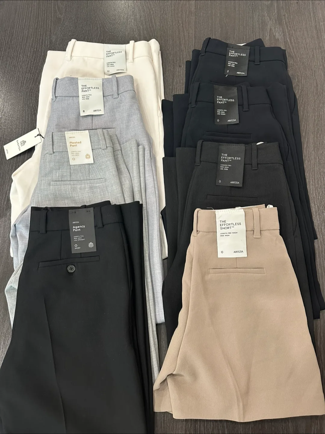 Aritzia Effortless, Agency, Pleated Pants NWT thumbnail