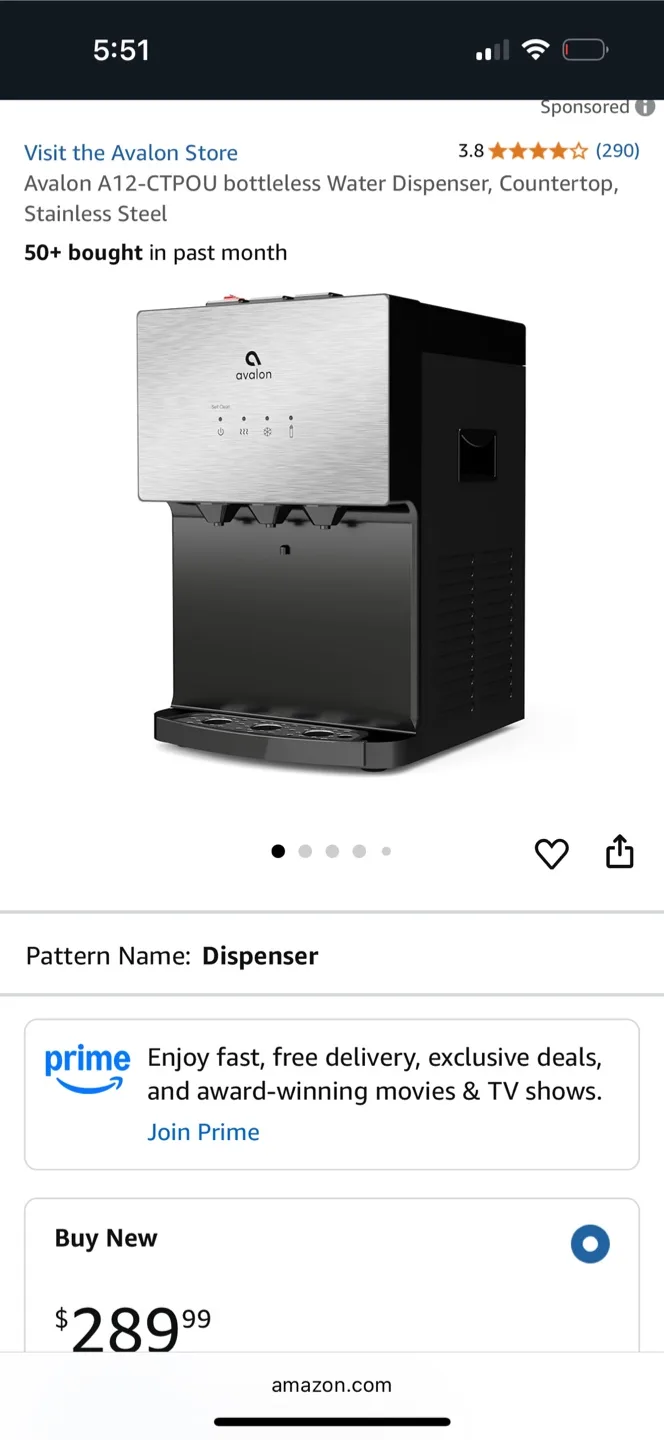 Avalon A12-CTPOU Countertop Water Dispenser thumbnail