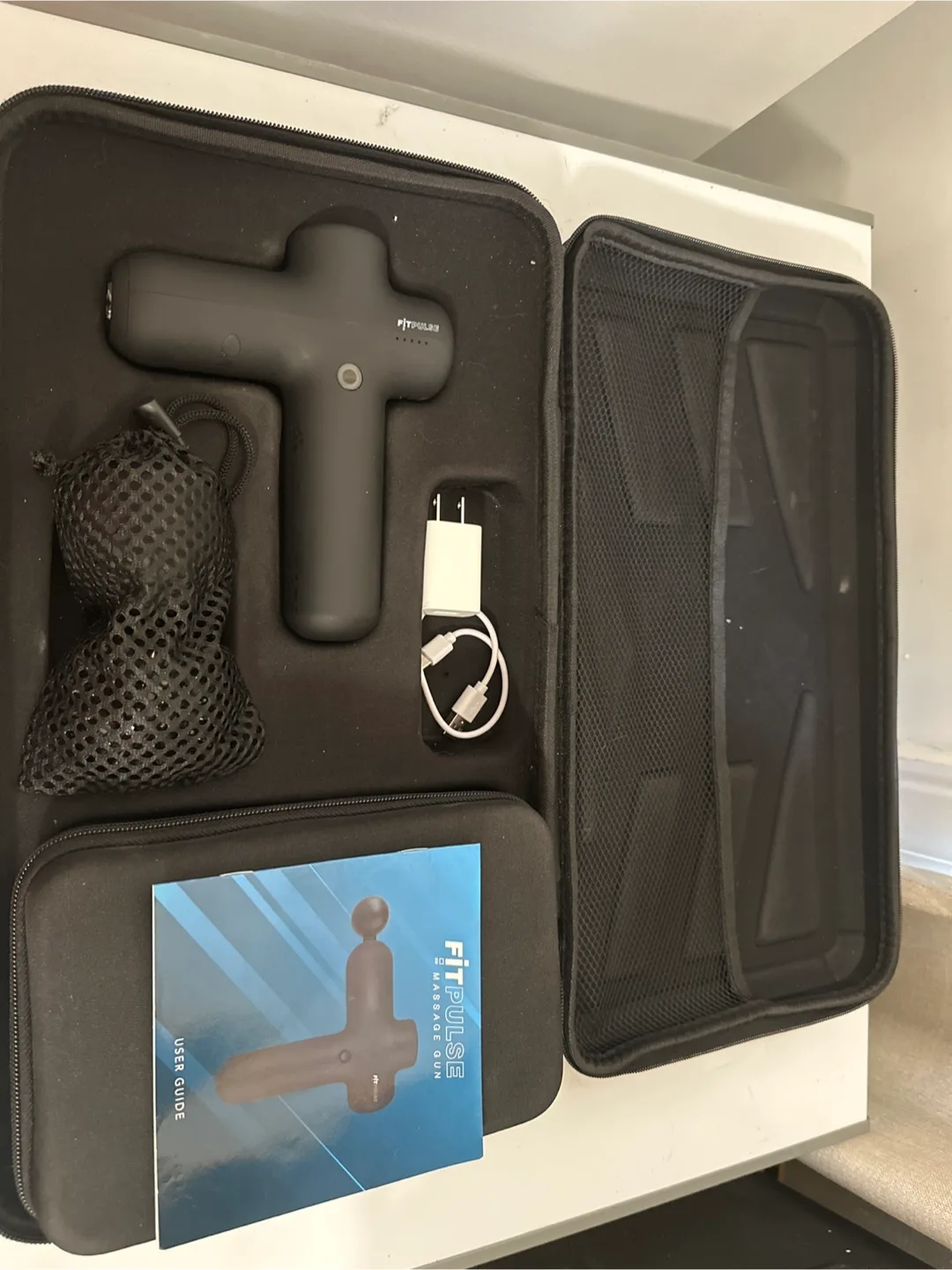 FitPulse Massage Gun w/ Case & Attachments thumbnail