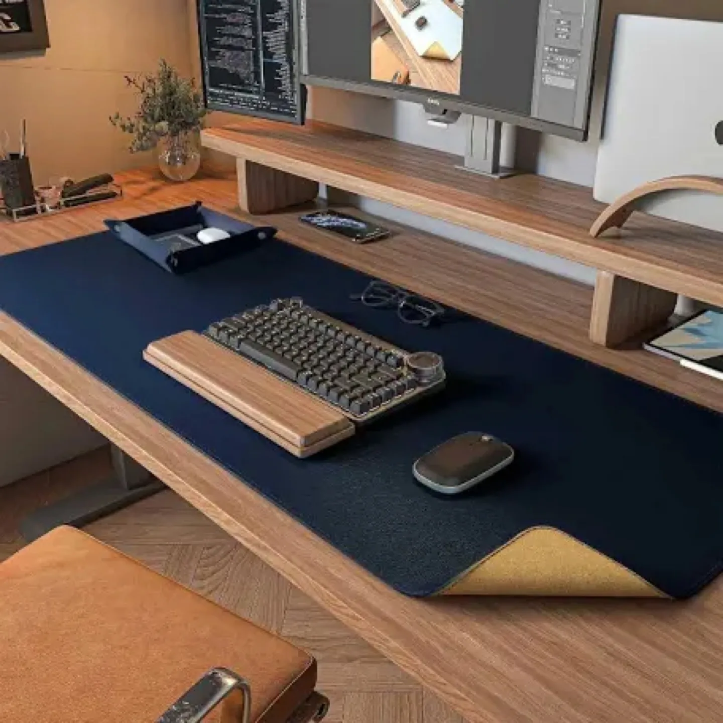 New Large Blue Desk Mat thumbnail