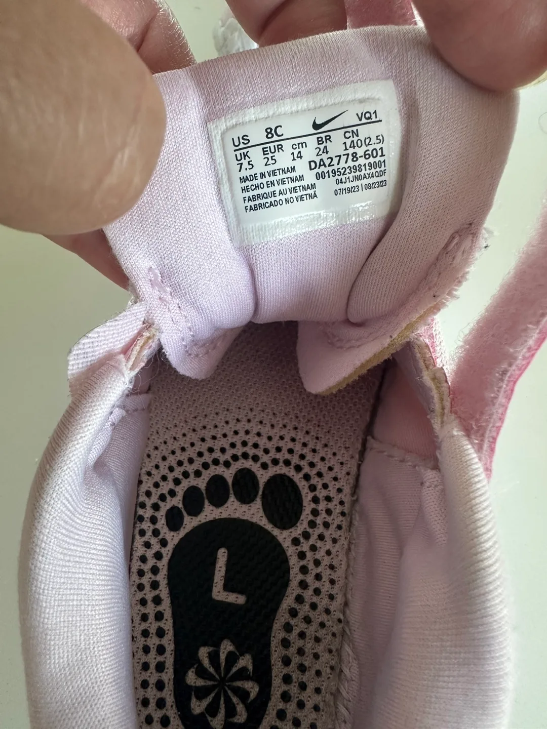 Nike Downshifter Pink Toddler Sneakers image indicator(2)