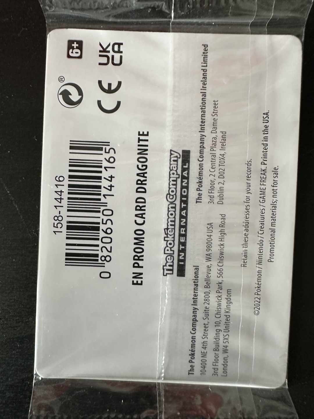 Dragonite Gamestop Holo Promo Card - photo 2