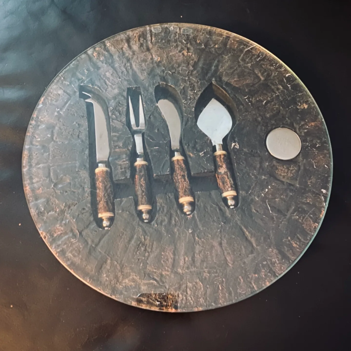 Cheese Board with Knives Set thumbnail