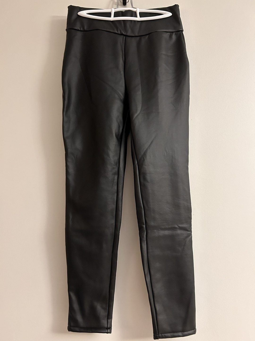 Fall/Winter S-M NEW Women's Skinny Pants,PU Coated Fleece-Lined - photo 3
