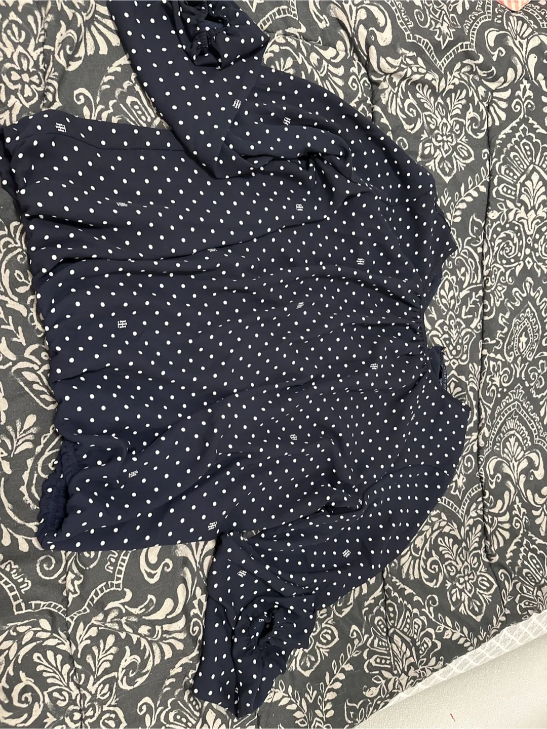 Tommy Hilfiger Polka Dot Blouse - Size M thumbnail
