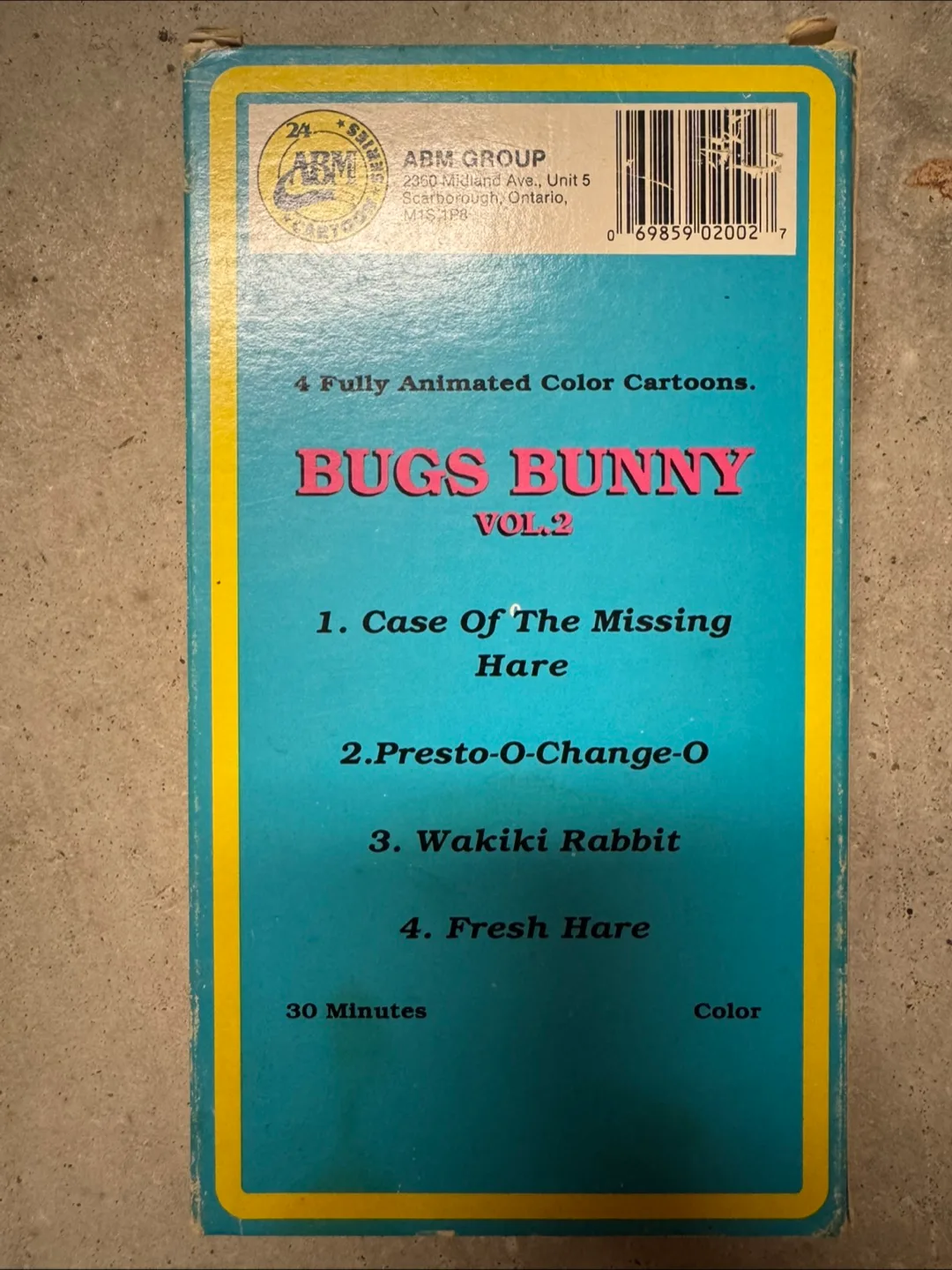 🎬 Vintage Bugs Bunny VHS image indicator(2)
