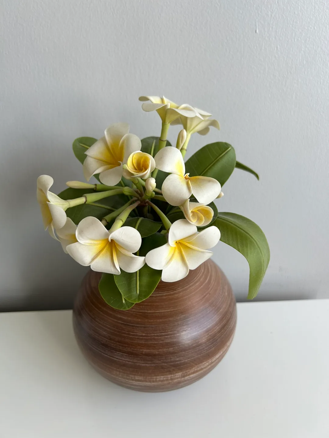Flower in Wooden Vase thumbnail
