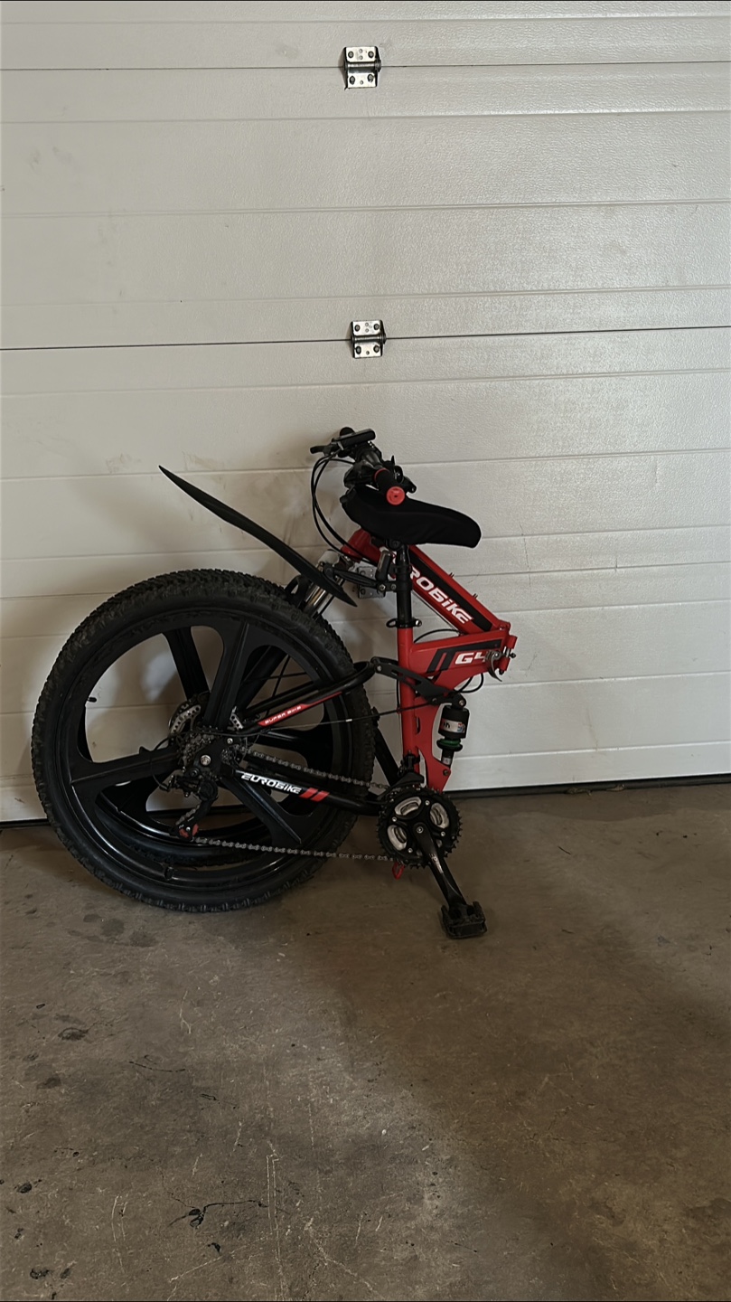 Eurobike G4 Folding Mountain Bike - Red - photo 5