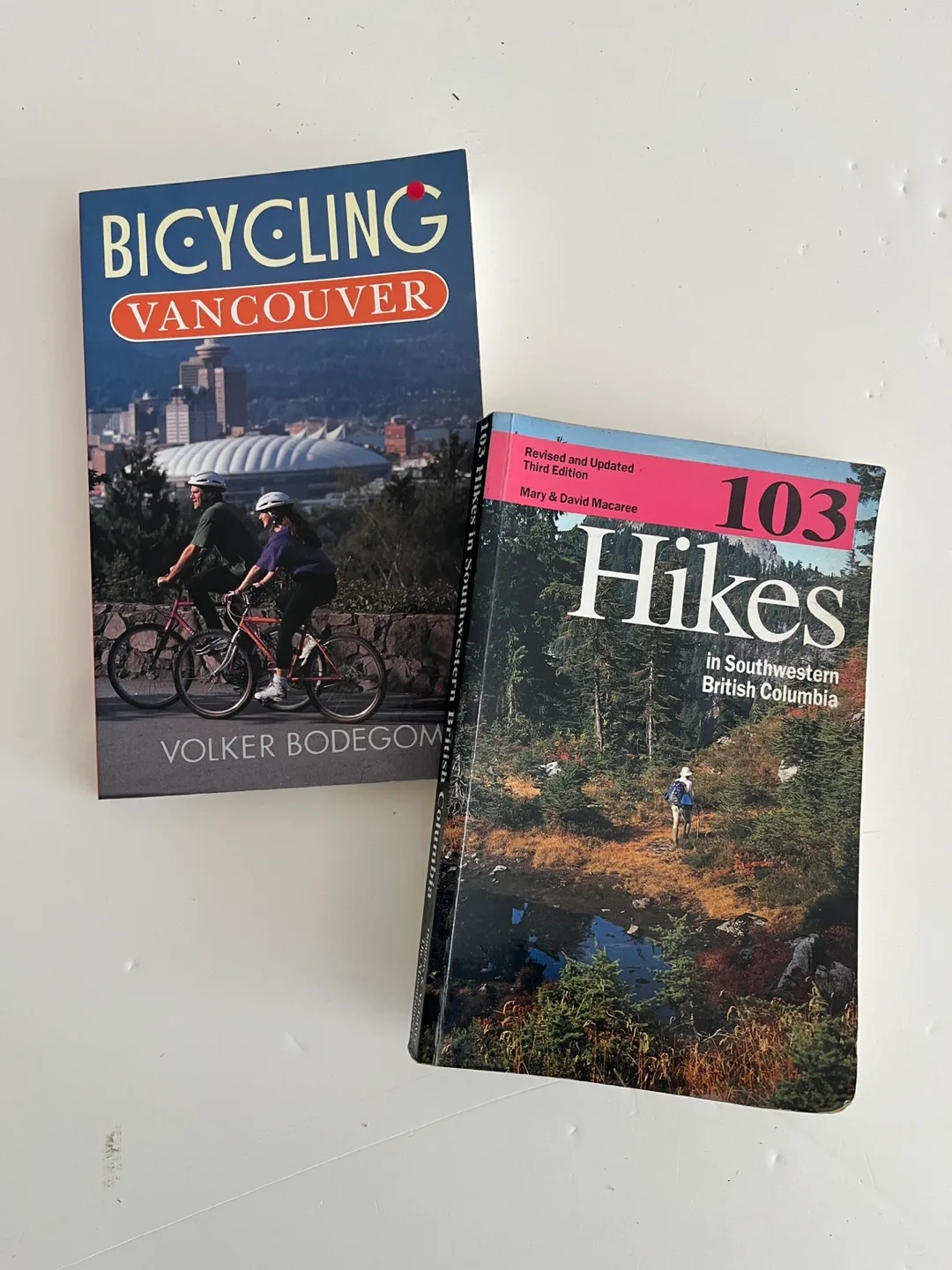 Bicycling Vancouver & 103 Hikes in Southwestern BC Books thumbnail