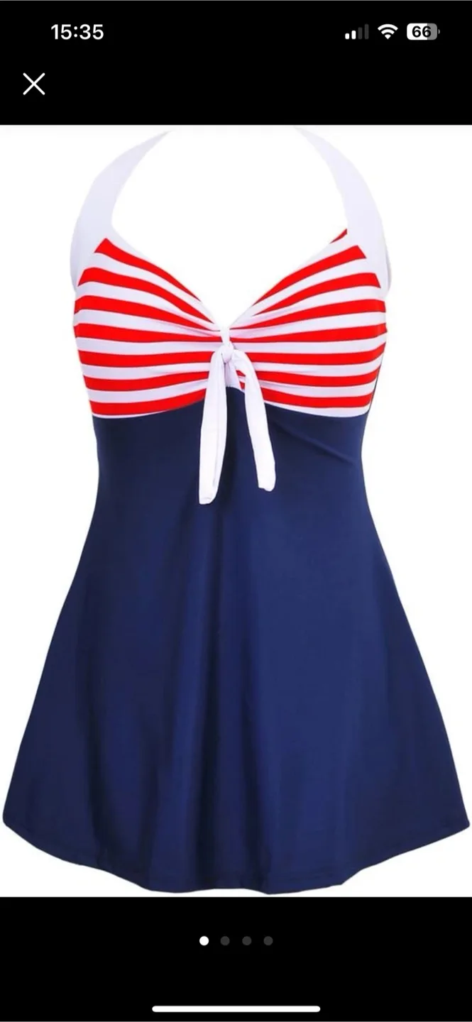 Sailor pin up swimsuit thumbnail