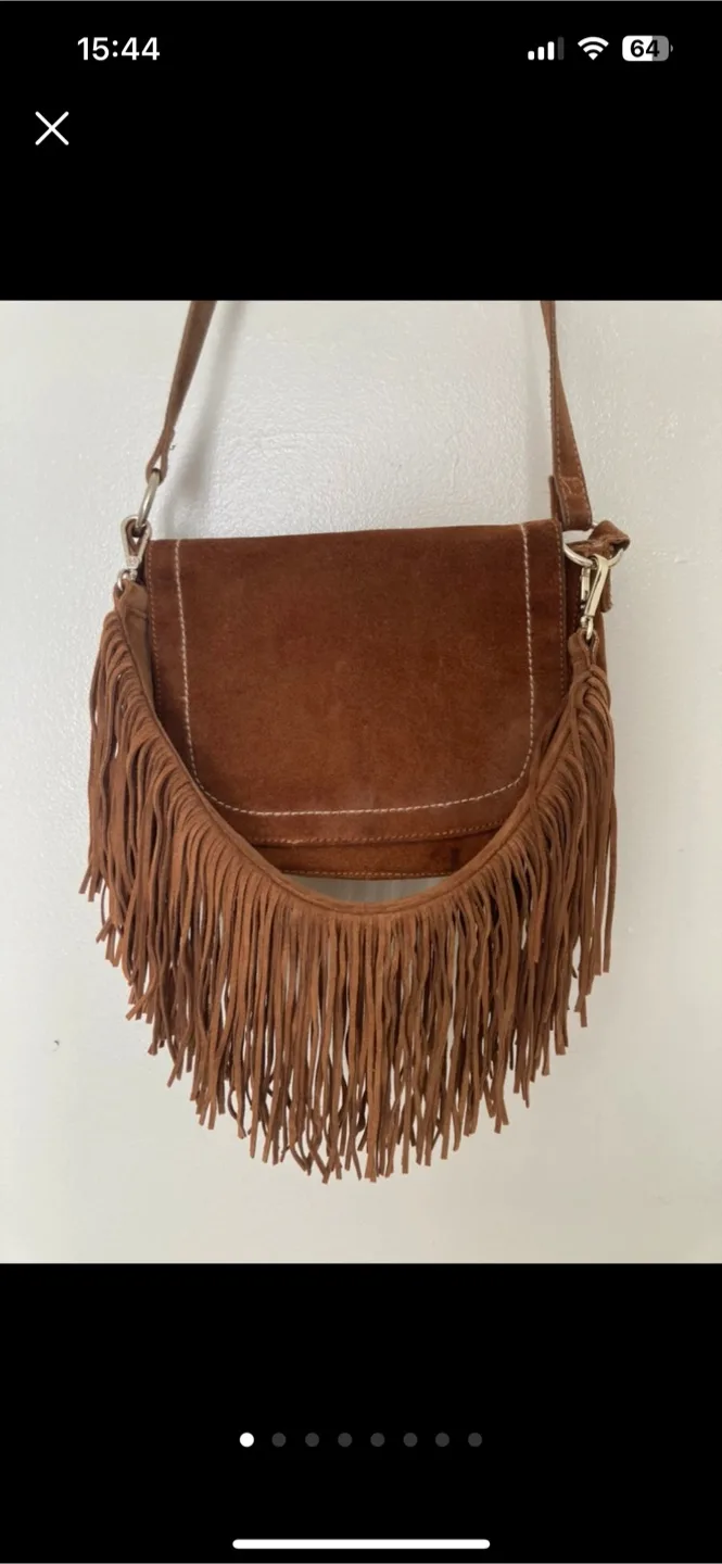 Zara suede bag thumbnail